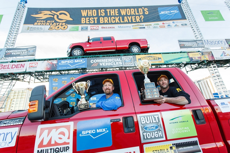 Spec Mix bricklayer 500® - 2015 Winners